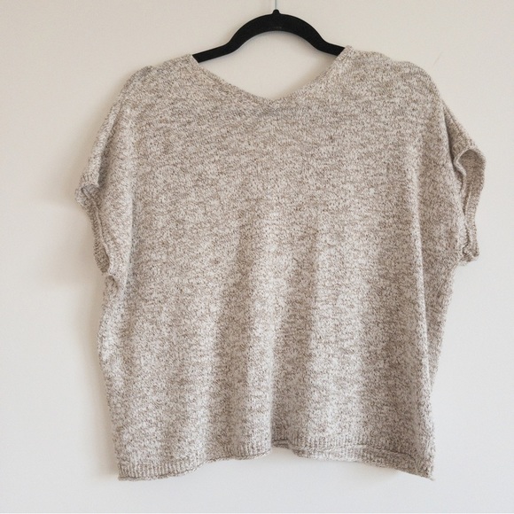 Madewell Cream V-Neck Sweater - Picture 10 of 14
